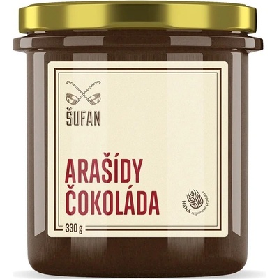 Šufan Arašidovo-čokoládové maslo 330 g