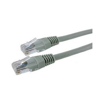 4World Sieťový kábel RJ45, s krytkou, Cat. 5e UTP, 20m