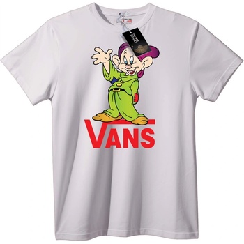 NOONEBRAND Допи Vans Карикатурна Тениска - 2XL, Black