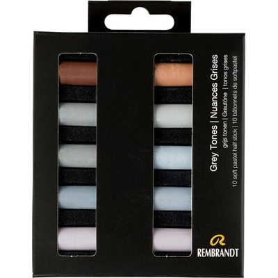 Rembrandt Sada suchých pastelů Grey Tones 10 ks
