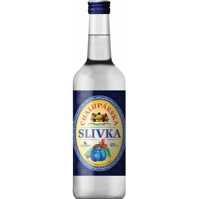 Slovlik Chalupárska Slivka 40% 0,5 l (čistá fľaša)