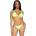 Leg Avenue Domino Bikini Set Lime L