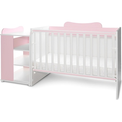 Lorelli Трансформиращо се легло 190/82 Lorelli - Multi, Бяло/Orchid Pink (10150570038A)