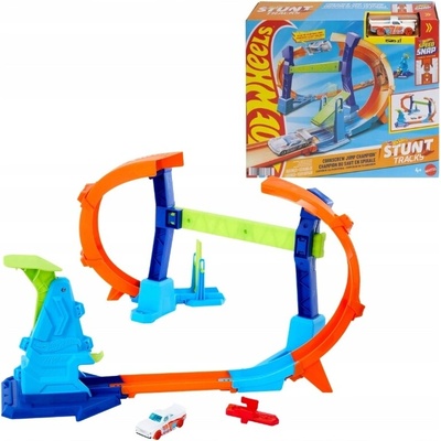 Hot Wheels Stunt Tracks Mistrovský skok smyčkou JLM91