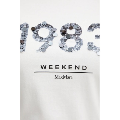 Weekend Max Mara Памучна тениска Weekend Max Mara (2515971041600)