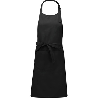Kariban Zástěra Kariban K885 s laclem COT20K88500299-black