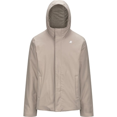 K-Way Мъжко зимно яке K-Way Jacko Twill Marmotta Winter jacket - Beige Cashmere / Green Blackish - размер XL (004-7028-0114)
