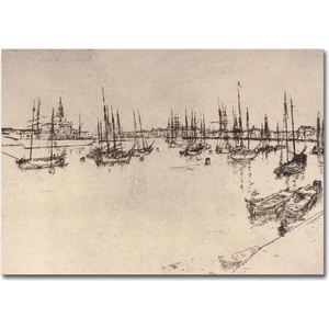Wallity Живопис - репродукция 100x70 cm James Abbott McNeill Whistler - Wallity (249CVT1537)