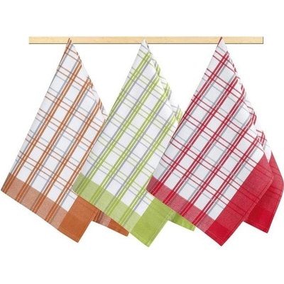 BELLATEX kostka 50 x 70 cm 3 ks oranžová, červená, zelená