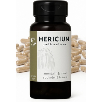 LifeChi Korálovec ježatý Hericium erinaceus houbový prášek 100 g