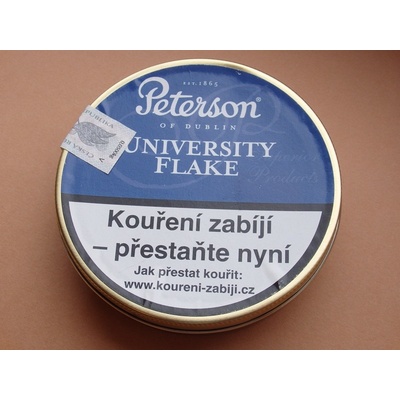 Peterson of Dublin University Flake 50 g – Zboží Dáma