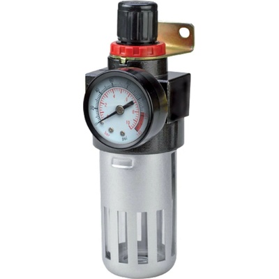 Filter Airtool MF-2, vzduchový, na kompresor, s regulátorom a tlakomerom, 1/4"