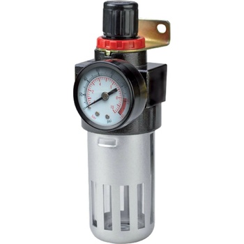 Filter Airtool MF-2, vzduchový, na kompresor, s regulátorom a tlakomerom, 1/4"