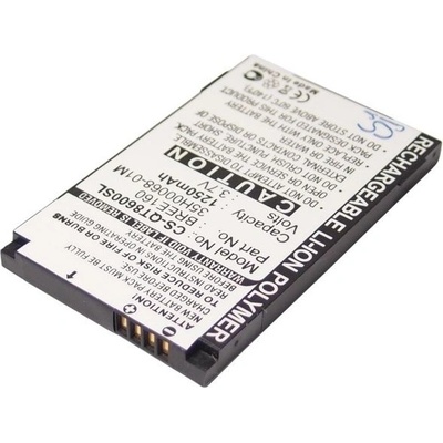 Cameron Sino Батерия за HTC MTeoR (Breeze), Swisscom XPA v1405, Orange C700 и други, 1250 mAh, Li-Pol (CS-QT8600SL)