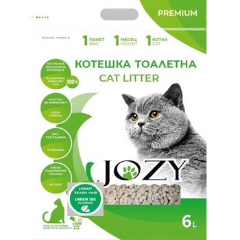 Image 1 of Jozy Тофу Котешка тоалетна 6 литра - 2, 5кг, с аромат на зелен чай