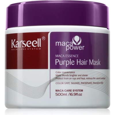 Karseell Purple Hair Mask маска за коса за руса и сива коса 500ml