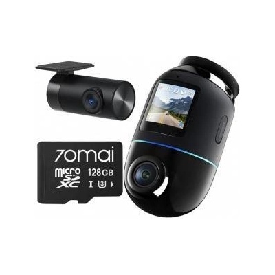 70MAI Omni X800 4K set Black + 70mai SD 128GB card