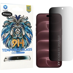 LITO Поверителен стъклен протектор Lito 2.5D Classic Glass - iPhone 18 Pro Max - Черен