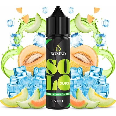 Bombo Solo Juice Triple Melon Ice Shake & Vape 15 ml