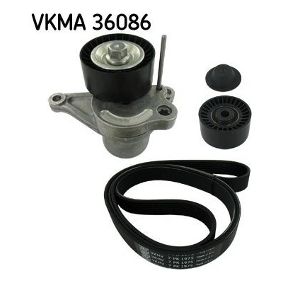 Ozubený klinový remeň - Sada SKF VKMA 36086