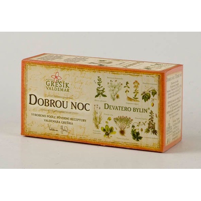 Grešík Dobrou noc 20 x 1,5 g