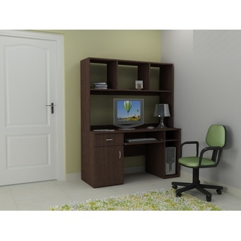 Image 1 of DST Офис бюро Kami-dst, с надстройка, венге