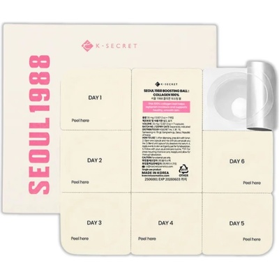 K-SECRET - Seoul 1988 Boosting Ball : Collagen 100% 35mg x 7capsule