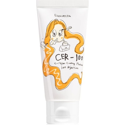 Elizavecca Cer-100 Collagen Coating Protein Ion Injection колагенов флуид за блясък и мекота на косата 50ml