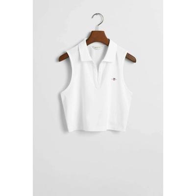 Gant Slim Pique Top White