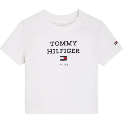 Tommy Hilfiger Тениска бяло, размер 74