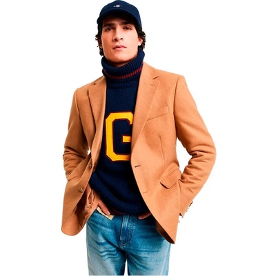 Gant Сако Gant 7706292 blazer - Brown (Caramel Beige)