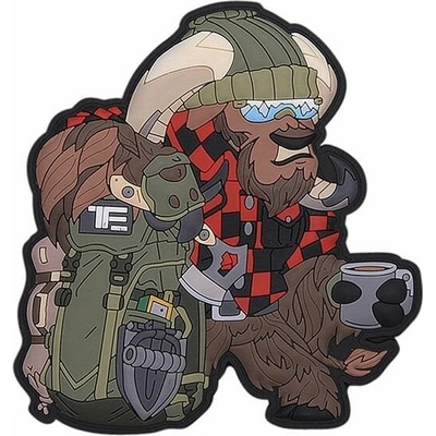Task Force 2215 nášivka BUSHCRAFT OX velcro