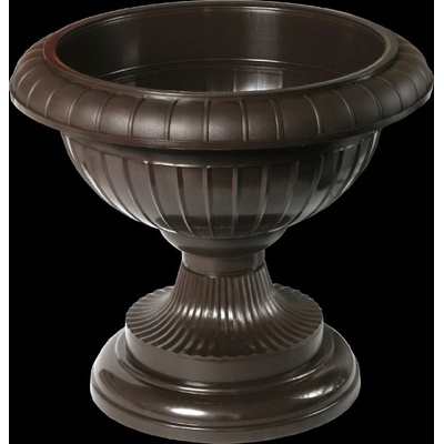VCAS Květináč číše Amfora 34 cm hnědá 1640038 – Zboží Mobilmania