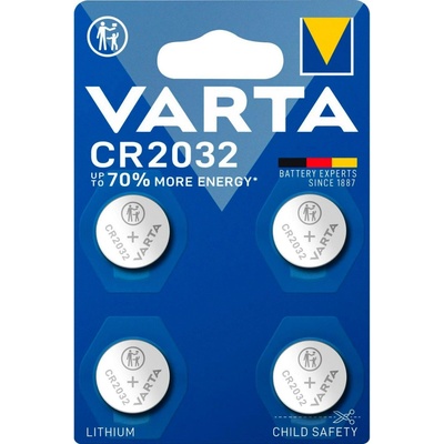 Varta CR 2032 Baterie 4ks 4008496992973 – Zboží Mobilmania