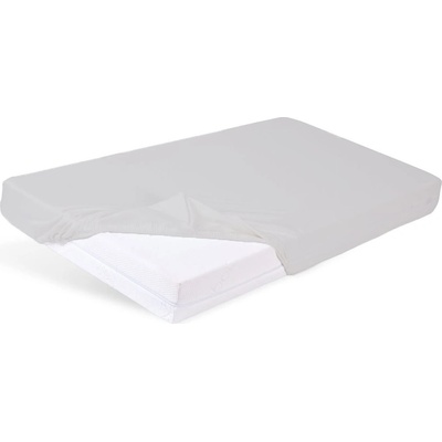 BabyMatex Prostěradlo BAMBOO SVĚTLE ŠEDÉ 60x120