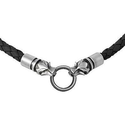 Řetízek CL15 Braided Leather CL15
