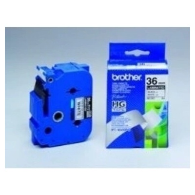 páska BROTHER HGe261 čierne písmo, biela páska HQ Tape (36mm) (5 ks) (HGE261V5)
