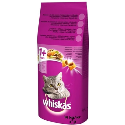 Whiskas adult с риба тон 14 kg