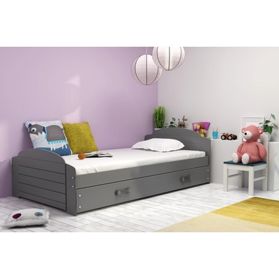 Interbeds Lili 2 Grafit s matracom a šuplíkom grafitová
