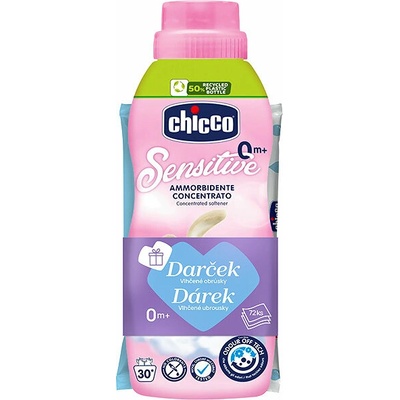 Chicco aviváž Květinové objetí 750 ml 30 PD + vlhčené ubrousky 72 ks