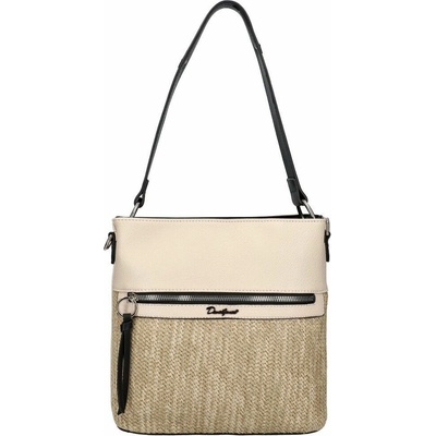 David Jones Velká crossbody kabelka letní béžová