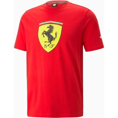 Puma Ferrari tričko Big Shield 23 red