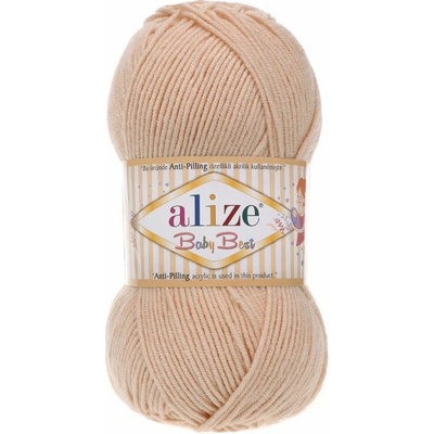 Alize příze Baby Best 382 jemná měděná