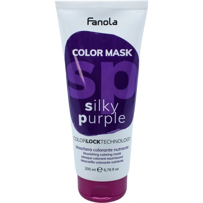 Fanola Color Mask 200 ml боядисваща маска Silky Purple