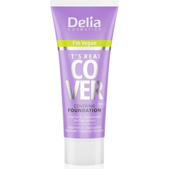 Delia Cosmetics It's Real Cover фон дьо тен цвят 203 Latte 30ml