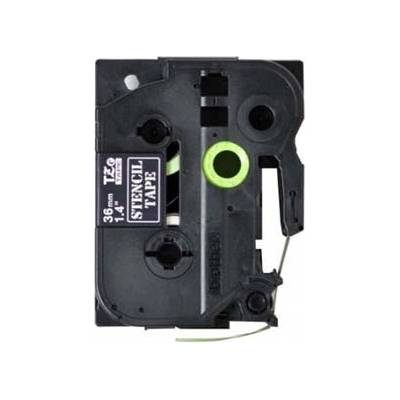 Brother STE-161, 36mm x 3m, черно, оригинален касета с лента Stencil (STE161)