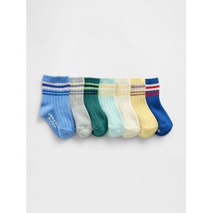 GAP Бебешки чорапи, 7 чифта GAP GAP | Mnogotsveten | Момчешки | 4-5 години