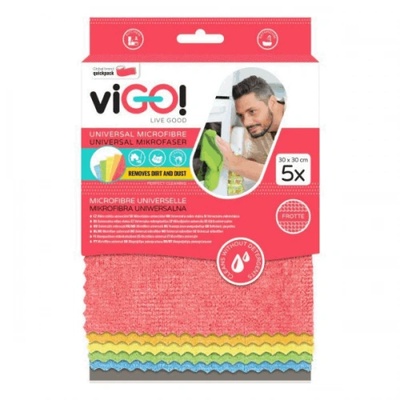 Vigo Универсални микрофибърни кърпи Vigo 5бр. 30*30см
