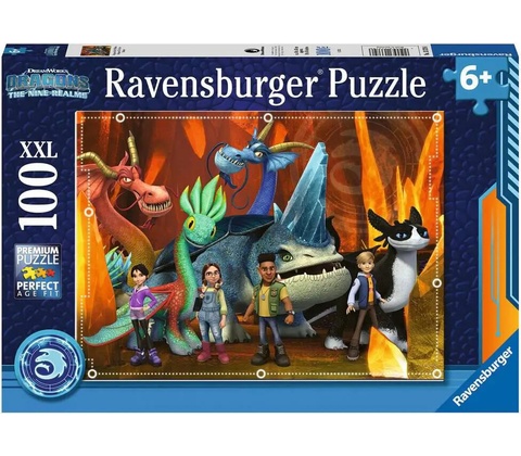 Ravensburger Draci Deväť ríš 100 dielov