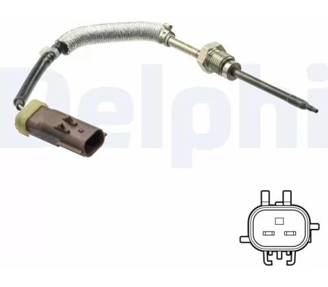 DELPHI Čidlo teploty výfukových plynů DF TS30229
